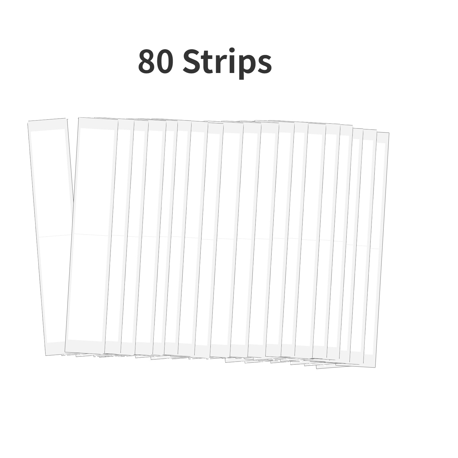 80 Clear Double Sided Tape For Clothes Body Skin Adhesive Stickers Women