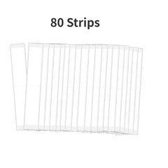 80 Clear Double Sided Tape For Clothes Body Skin Adhesive Stickers Women