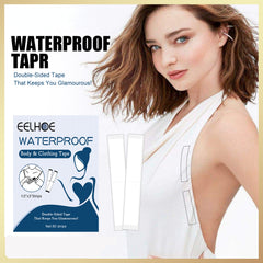 80 Clear Double Sided Tape For Clothes Body Skin Adhesive Stickers Women