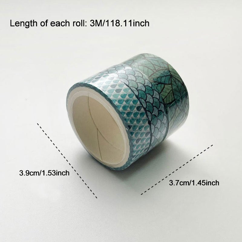 3 Rolls Washi Tape Combo for Bullet Journal Gift Wrapping DIY