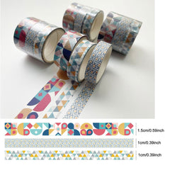 3 Rolls Washi Tape Combo for Bullet Journal Gift Wrapping DIY