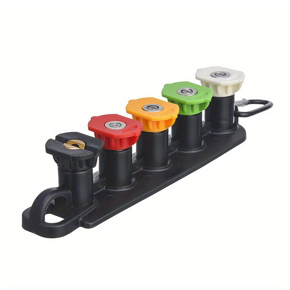 High Pressure Washer Tips Set w/ Nozzle Holder 7 Tips 4000 PSI
