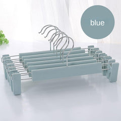 10pcs Non Slip Telescopic Pants Hangers Clothes Drying and Organization
