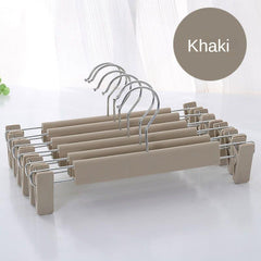 10pcs Non Slip Telescopic Pants Hangers Clothes Drying and Organization