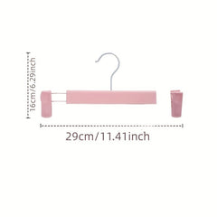 10pcs Non Slip Telescopic Pants Hangers Clothes Drying and Organization