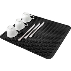 Plastic Dish Drying Mat Kitchen Drain Mat