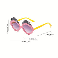 Cartoon Shark Sunglasses UV Protection for Kids