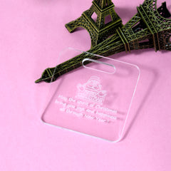 Personalized Christmas Tree Pendant Acrylic Blanks DIY Ornament