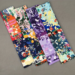 Boho Print Large Scarf 129 54cm Satin Square Scarf Sunscreen Windproof Scarf