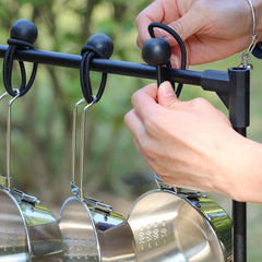 Outdoor Awning Elastic Rope Binding Cord With Ball Rubber Band Tent Clamp