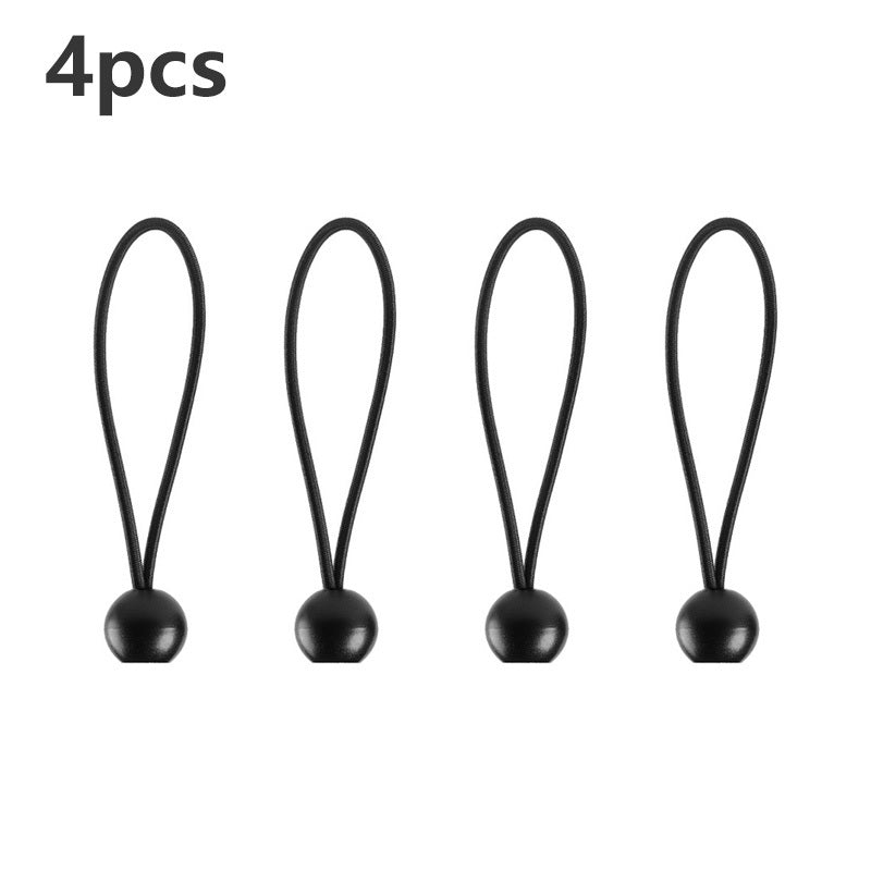 Outdoor Awning Elastic Rope Binding Cord With Ball Rubber Band Tent Clamp