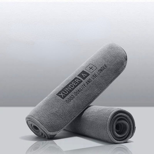 Double Sided Microfiber Car Wash Towel - Thickened Cloth, Absorbs Water