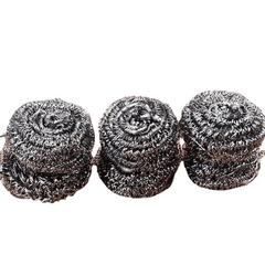 6pcs Steel Wire Ball Stainless Steel Sponges Scrubbers Cleaning Ball