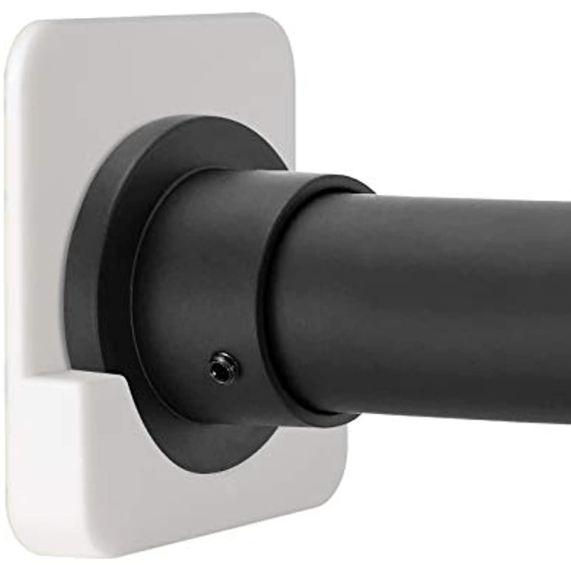 Shower Curtain Rod Holder for Wall Non-Destructive Installation