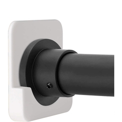 Shower Curtain Rod Holder for Wall Non-Destructive Installation
