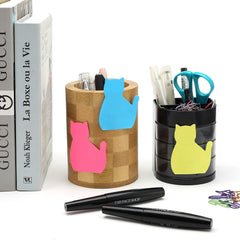 Cute Cat Sticky Notes, 8 Colors, 30 Sheets, Adhesive Notepads