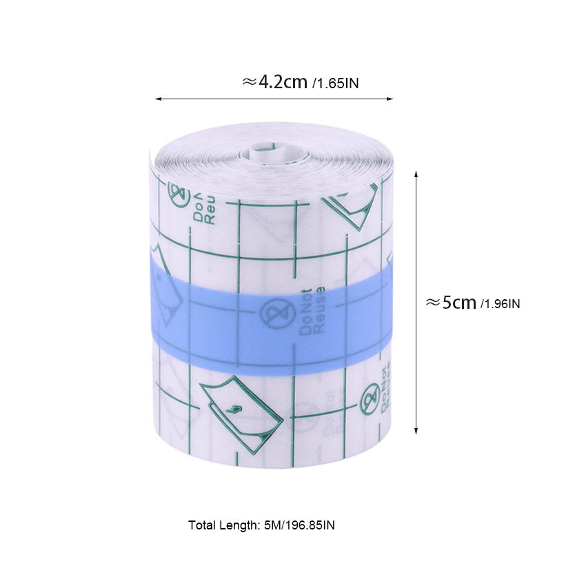 Outdoor Waterproof PU Film Tape Skin Protection For Sports Tattoo Aftercare