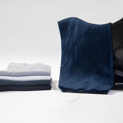 5 Pairs Men's Thin Breathable Business Socks