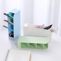 Translucent Pen & Brush Holder - Office & School Supplies Organizer