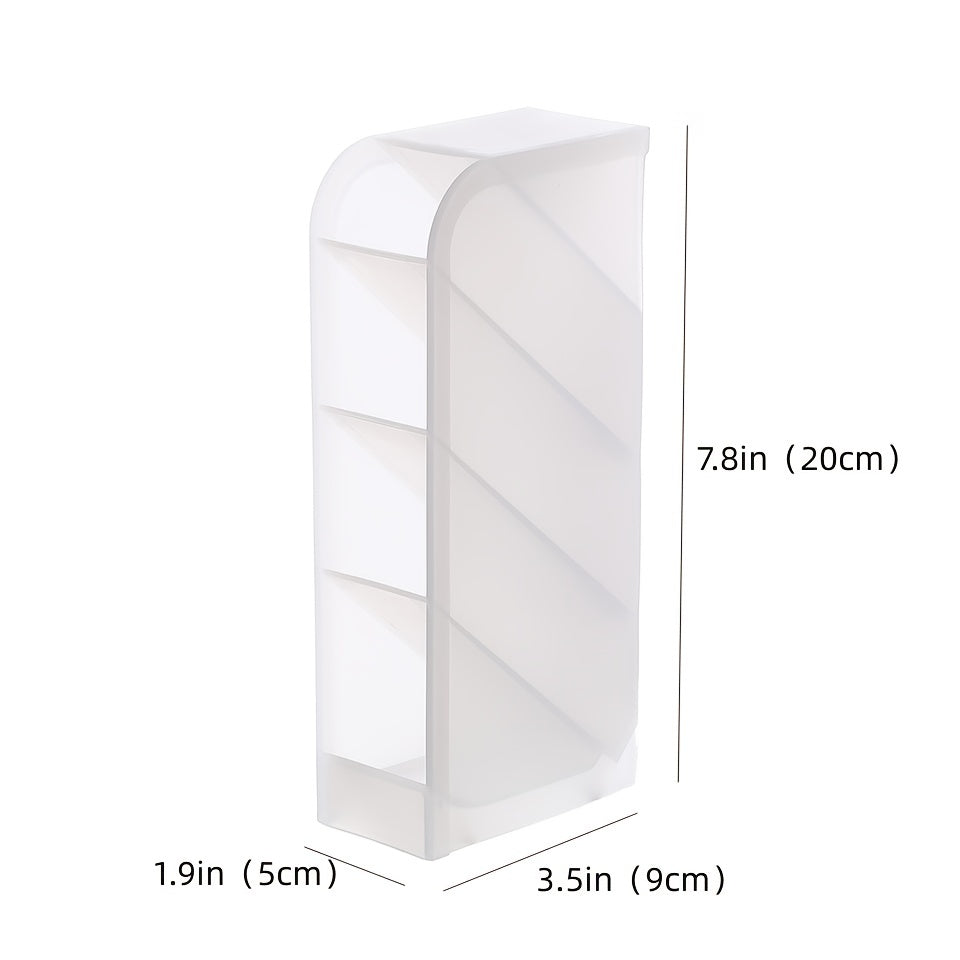 Translucent Pen & Brush Holder - Office & School Supplies Organizer