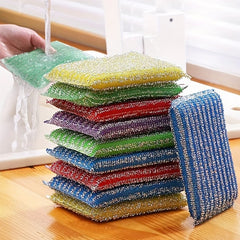 8pcs Colorful Non-stick Sponge Block Cleaning Decontamination Sponge
