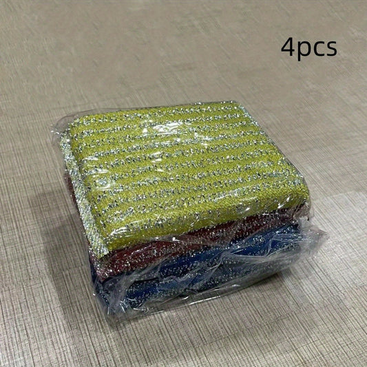8pcs Colorful Non-stick Sponge Block Cleaning Decontamination Sponge