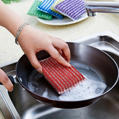 8pcs Colorful Non-stick Sponge Block Cleaning Decontamination Sponge