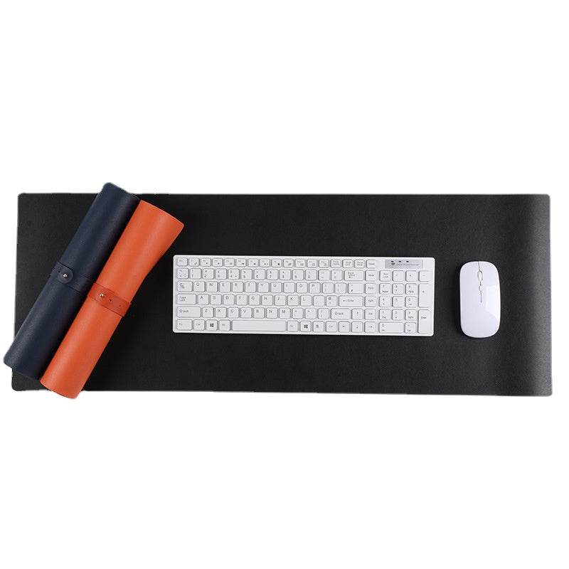 Large PVC Leather Mouse Pad for Office Computer Desk