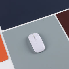 Large PVC Leather Mouse Pad for Office Computer Desk