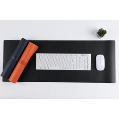 Large PVC Leather Mouse Pad for Office Computer Desk