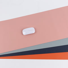 Large PVC Leather Mouse Pad for Office Computer Desk