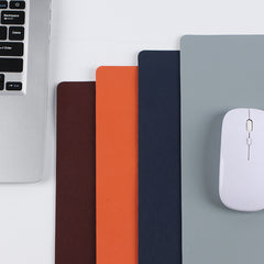 Large PVC Leather Mouse Pad for Office Computer Desk