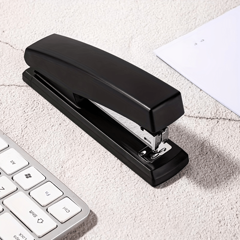 Rotating Student Office Stapler Set with 12 Nails