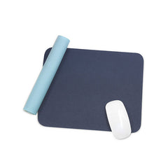 Solid PU Leather Mouse Mat Anti slip Waterproof Mouse Pad