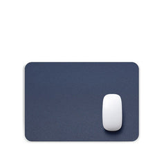 Solid PU Leather Mouse Mat Anti slip Waterproof Mouse Pad