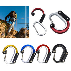 D-Shaped Alloy Buckle for Camping Hiking