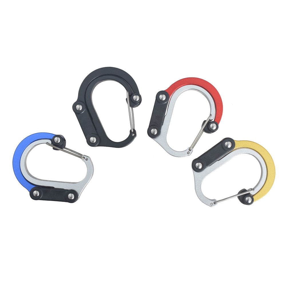 D-Shaped Alloy Buckle for Camping Hiking