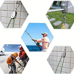 Stainless Steel Pulley 35-250Kg Load Capacity
