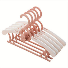 5pcs Baby Closet Hangers Non Slip & Retractable For Newborn