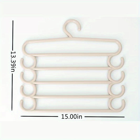 1pc Pants Hanger Trousers Hanger Seamless Trousers Storage Rack