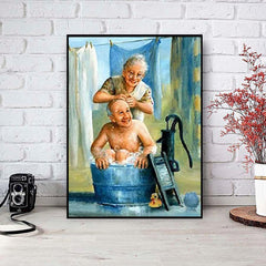 DIY 5D Diamond Painting Love Couple Art Kit - Home Decor