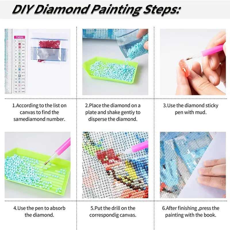 DIY 5D Diamond Painting Love Couple Art Kit - Home Decor