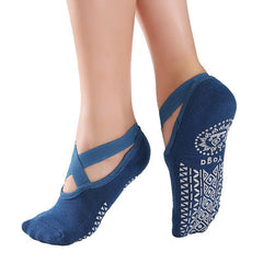Non slip Yoga Socks Breathable Solid Color Indoor Fitness Pilates Training