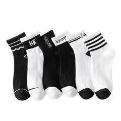 3 Pairs Men's Basketball Socks for Autumn and Winter