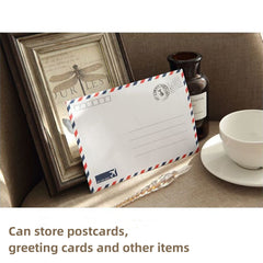 8pcs Retro Brown Envelopes Classic Style Pack