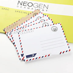 8pcs Retro Brown Envelopes Classic Style Pack