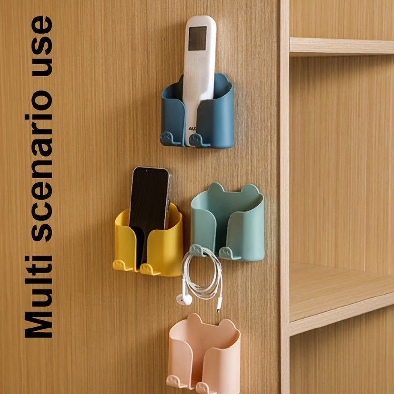 Mobile Phone Charging Holder Wall Mount Storage Rack