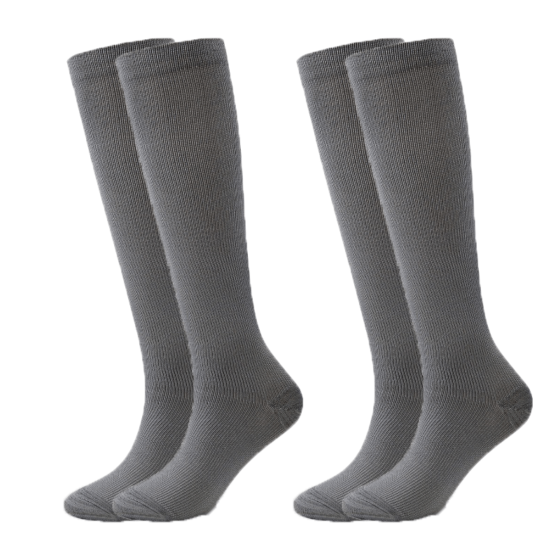 Compression Stockings 2 Pairs for Nurses Running Hiking Fitness