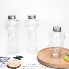 250ml 500ml Cat Shaped Water Bottle for Outdoor Activities