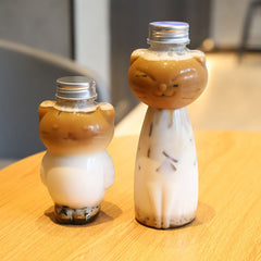 250ml 500ml Cat Shaped Water Bottle for Outdoor Activities